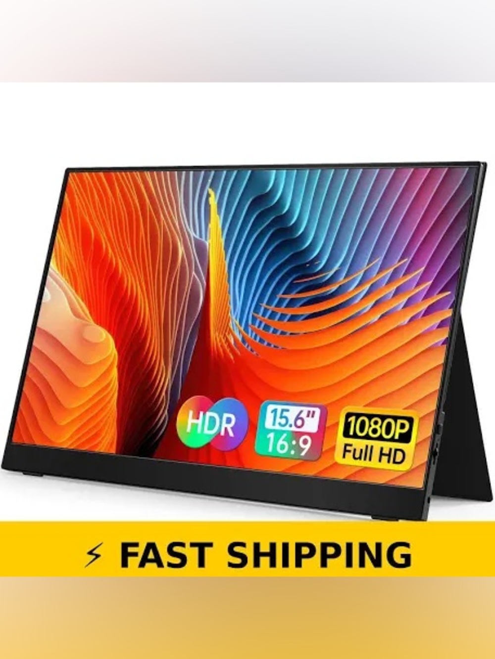 Portable Tablet Monitor — Black